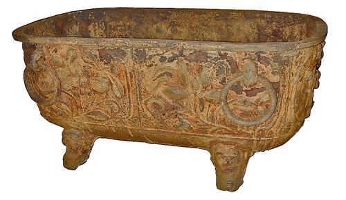 An Ancient Cast Iron Temple Trough No. 1778