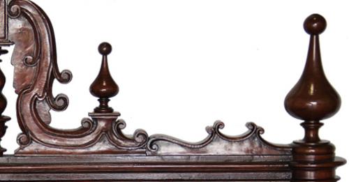 A Magnificent 18th Century King Sized Portuguese Rosewood Bed No. 4280