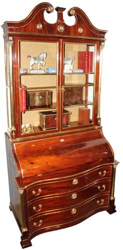 An 18th Century Russian Mahogany Secretaire No. 4285