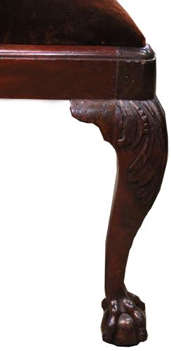 An 18th Century Queen Anne Mahogany Side Chair No. 4303