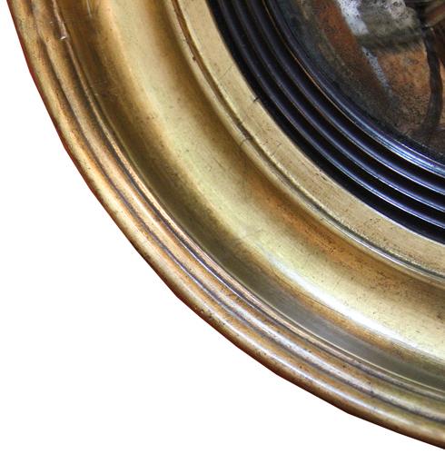 A 19th Century English Regency Convex Mirror No. 4293