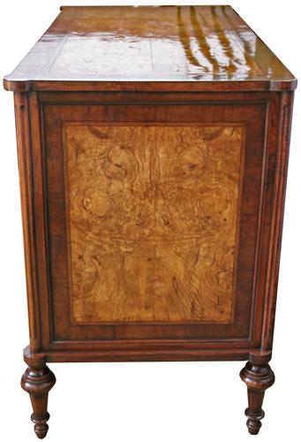 An 18th Century Louis XVI Olivewood and Walnut Chest of Drawers No. 4317