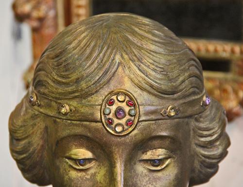 An English Art Nouveau Bust of The Royal Princess Mary, Countess of Harewood No. 4329