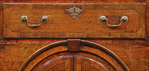 An Unusual Early 18th Century English Oak Sideboard No. 3215