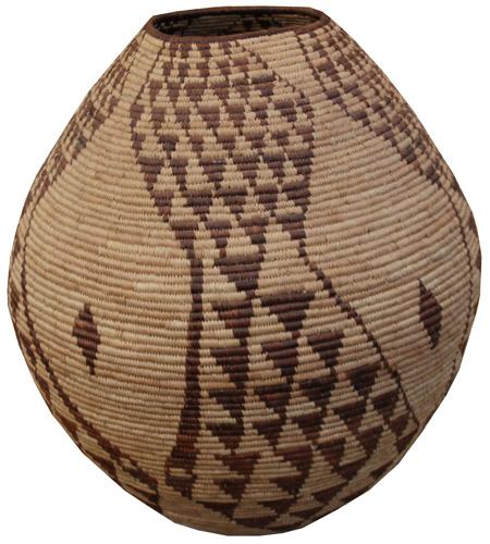 A 19th Century American Indian Woven Basket No. 4334