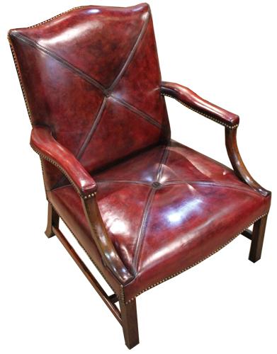 An 18th Century George III Gainsborough Armchair No. 4378