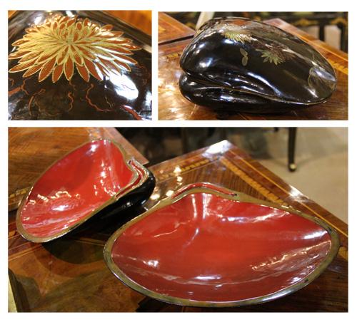 A 19th Century Japanned and Lacquered Papier-Mâché Box No. 4406 A 19th Century Japanned and Lacquered Papier-Mâché Box No. 4406