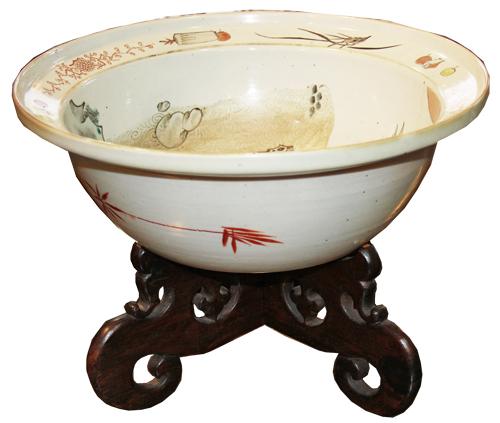 A 19th Century Chinese Ceramic Glazed Bowl No. 4387