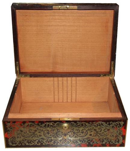 A Fine 19th Century French Première-Partie Boulle Marquetry Jewel Box No. 4393