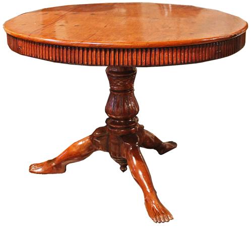 An 18th Century English Mahogany Center Table No. 4408
