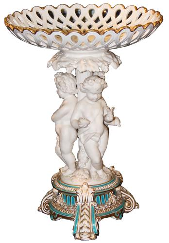 A 19th Century Italian Porcelain Centerpiece No. 4502