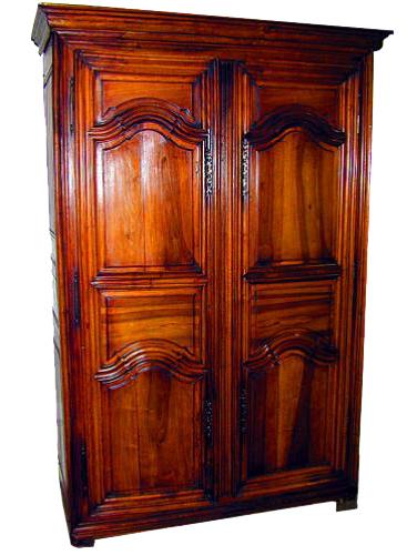 An 18th Century French Louis XIV Walnut Armoire No. 1035