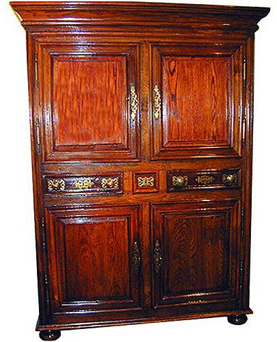 A Handsome 18th Century Ash Armoire No. 1031