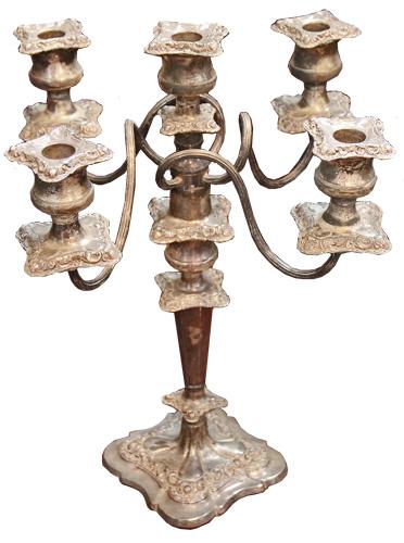 A Fine 19th Century English Five-Light Candelabra No. 160