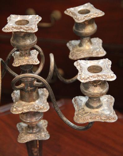 A Fine 19th Century English Five-Light Candelabra No. 160