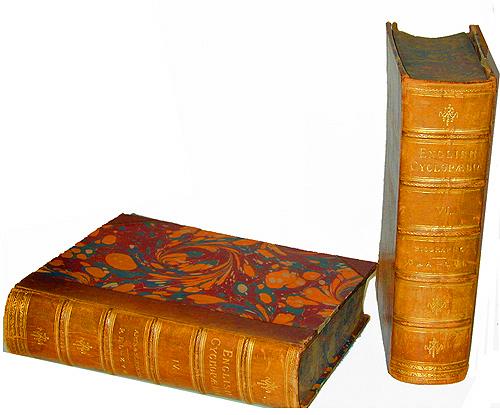 Ten 19th Century Volumes of The English Cyclopedia (London) No. 2252