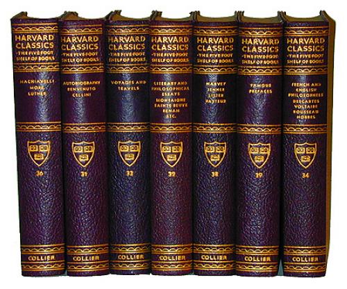 Seven Volumes of Harvard Classics No. 2171