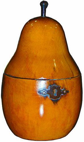 A Rare 18th Century English Pear Shaped Tea Caddy No. 2067