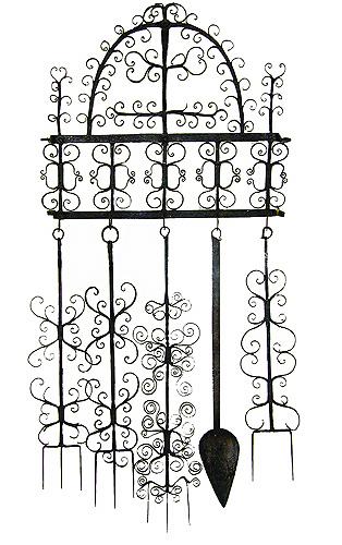 A Set of 17th Century Wrought Iron Fireplace Cooking Tools No. 1906