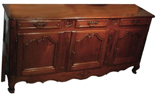 An 18th Century French Louis XV Provincial Oak Enfilade No. 1024