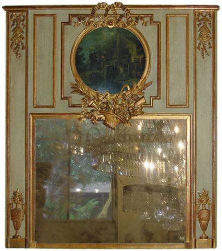 A French Louis XVI Trumeau Mirror No. 1848