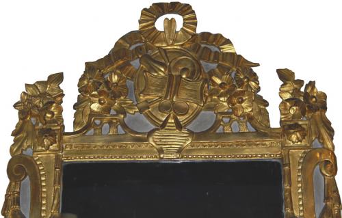 An 18th Century French Louis XVI Giltwood Mirror No. 280