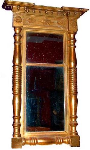 A 19th Century American Giltwood Pier Mirror No. 4
