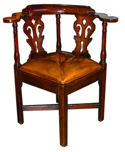 An 18th Century English Corner Chair No. 2078