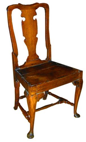An 18th Century English Ashwood Chair No. 1976