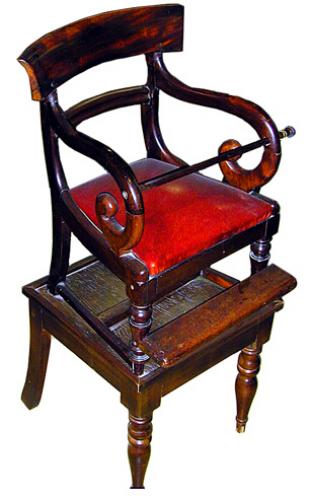 A 19th Century American Victorian Mahogany Child’s Chair No. 696