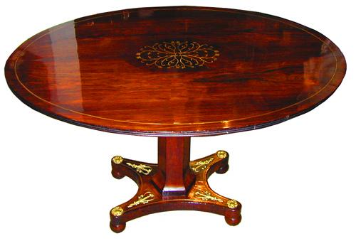 An 18th Century Continental Rosewood Table No. 2028