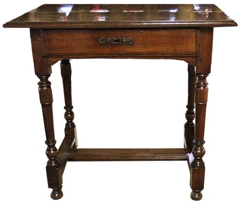 An 18th Century Italian Ash Wood Side Table No. 1902