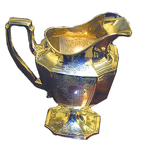 A 19th Century English Sterling Water Pitcher No. 1451