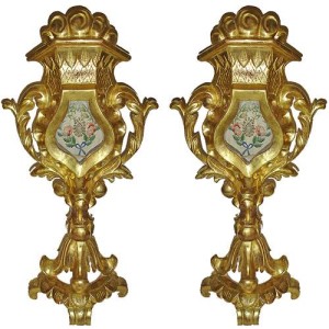 A Pair of Unusual 19th Century Italian Ecclesiastical Reliquaries No. 2935