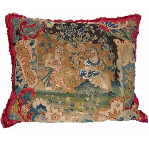 An 18th Century Franco Flemish Tapestry Cushion No. 2952