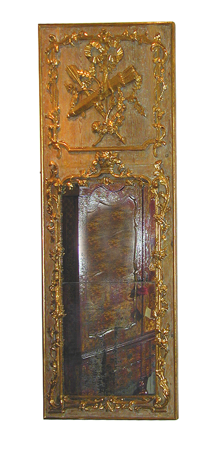 An 18th Century French Louis XV Trumeau Mirror No. 1997