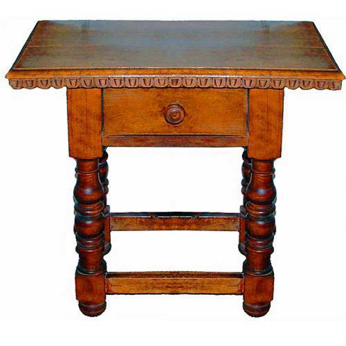 A Late 18th/Early 19th Century Spanish Walnut Side Table No. 2463