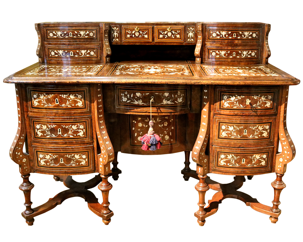 A Magnificent 18th Century Mazarin Writing Desk No. 2037