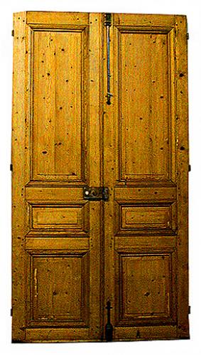 A Pair of 19th Century French Entry Doors No. 1029