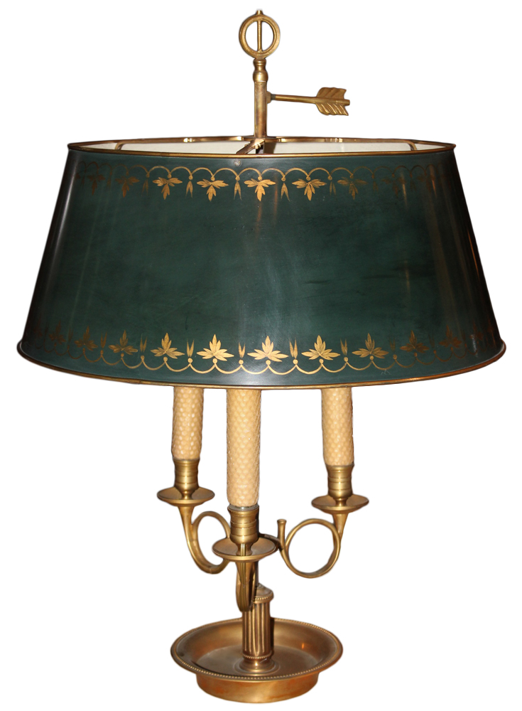 A 19th Century Bouillotte Lamp No. 2765