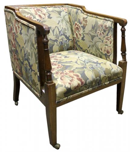 An 18th Century French Louis XVI Walnut Chair No. 4027