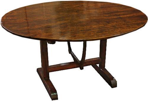 An 18th Century French Walnut Wine Tasting Table No. 4265