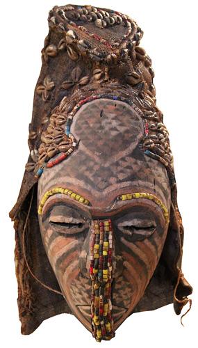 An African Ceremonial Mask No. 1208