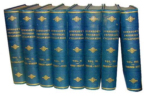 A Complete Set of Johnson's Universal Cyclopedia No. 2257