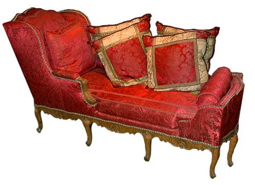 An Exceptional 18th Century Régence Beechwood Duchesse Day Bed No. 75