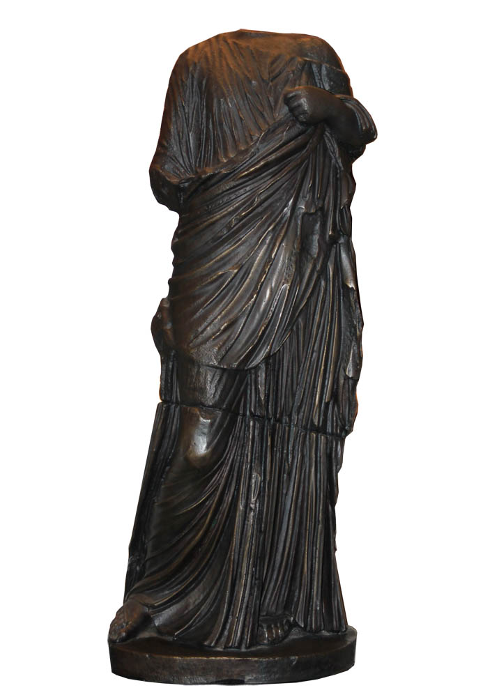 An 18th Century Italian Neoclassical Bronze Figure of a Muse No. 4501