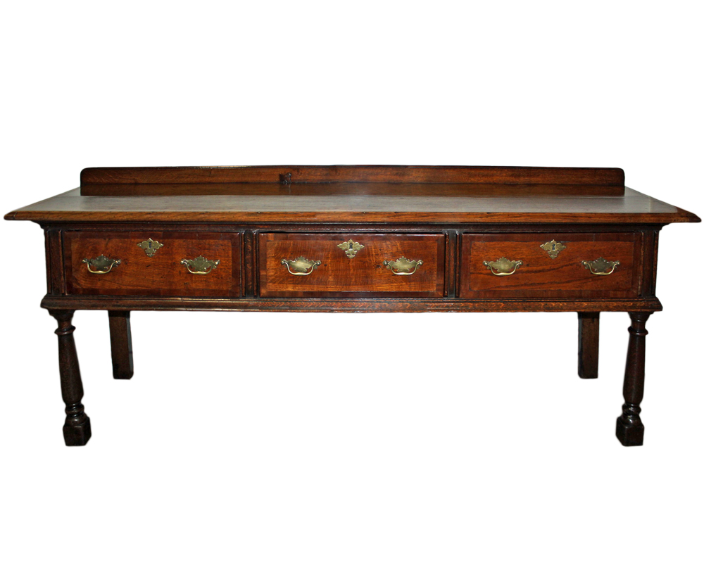 An 18th Century English Queen Anne Ashwood Sideboard No. 4680