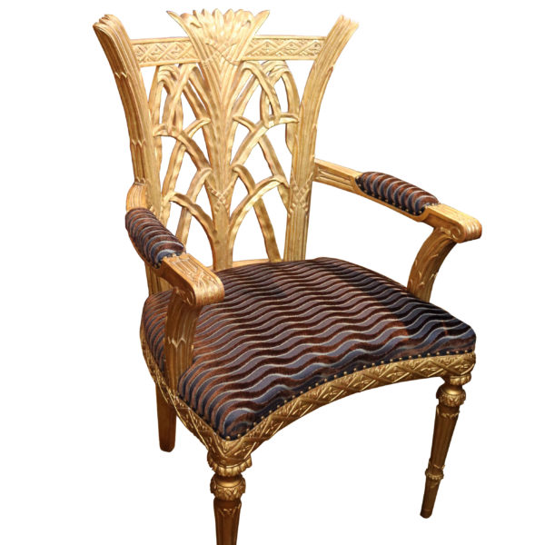A Set of Ten Gilded Venetian Chairs No.4802